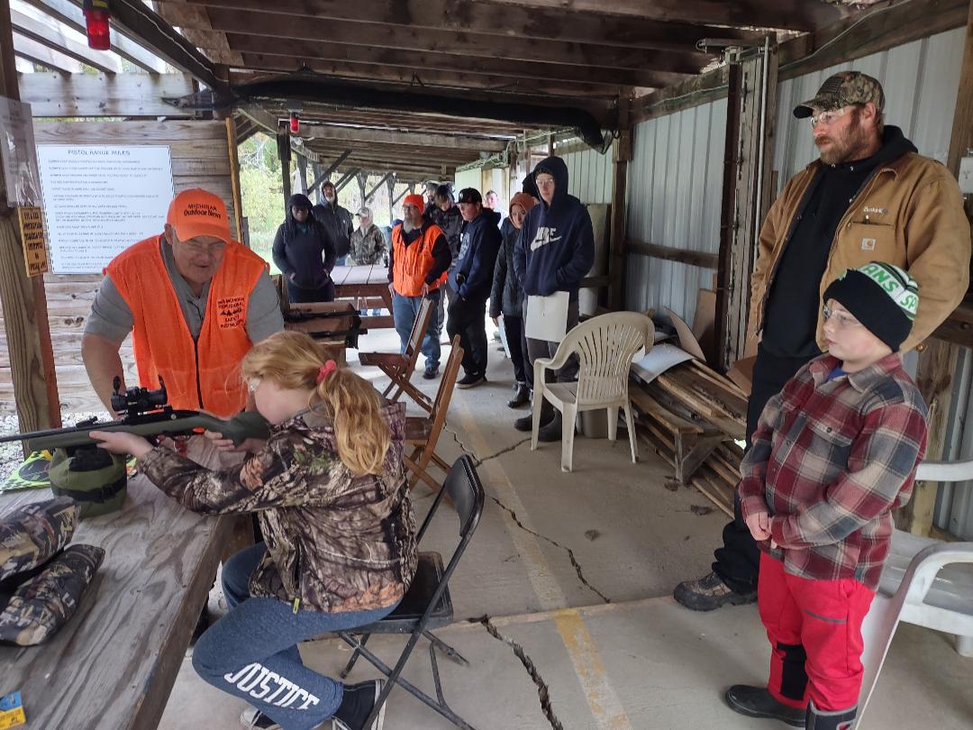 Jack Ammerman teaching firearm safety